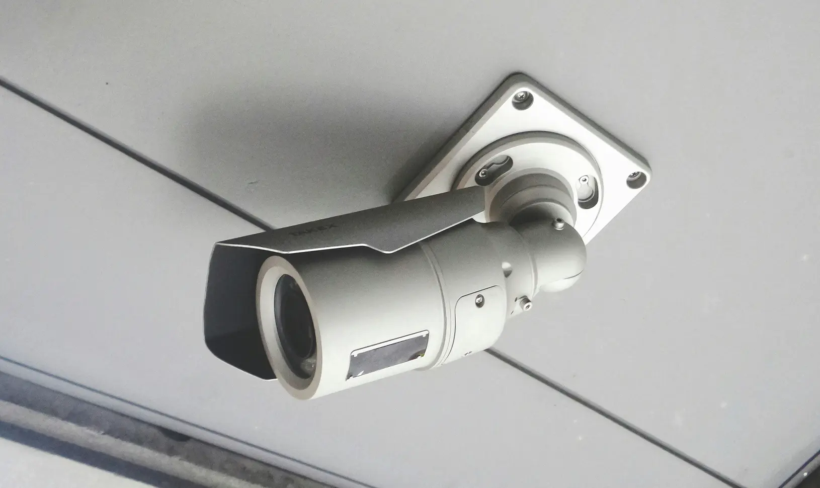 Ceiling-mounted security camera